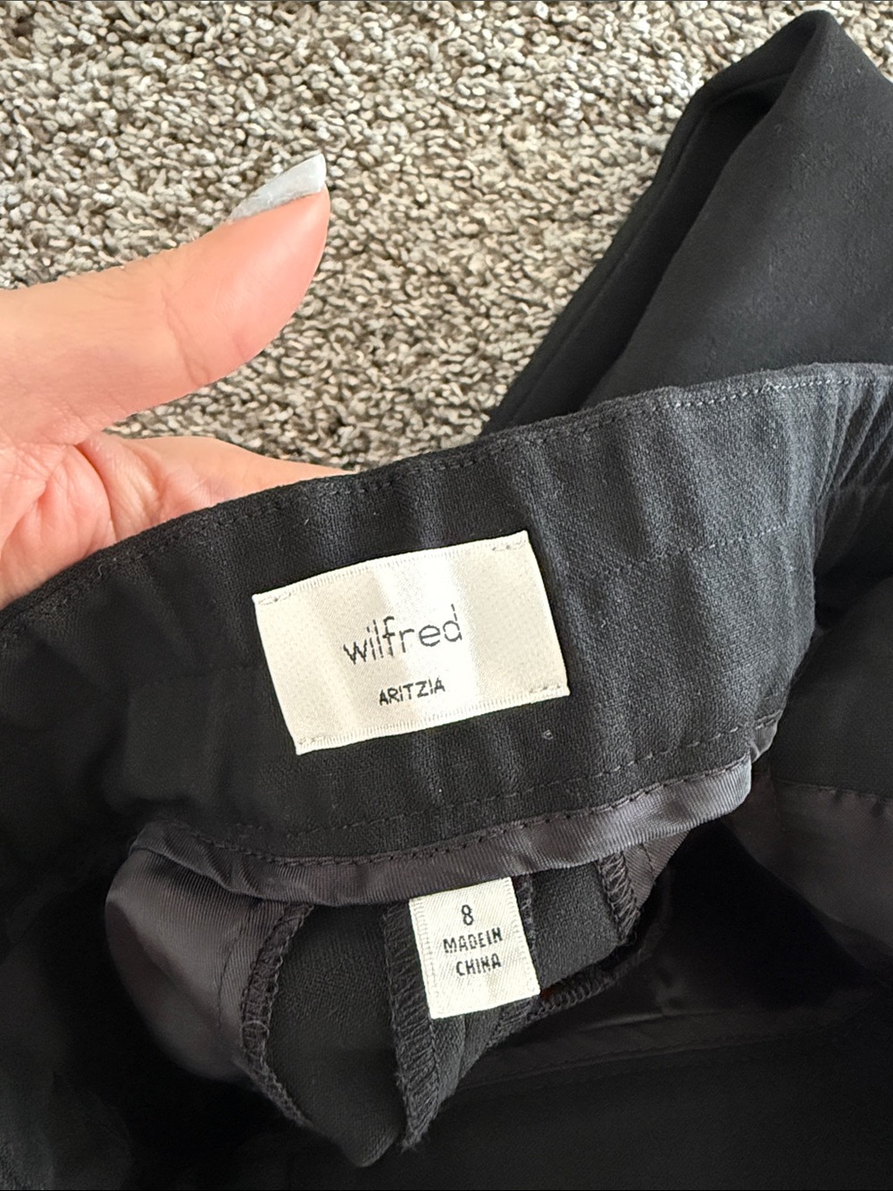 Aritzia The Limitless Pant Black Size 8 - Picture 9 of 9